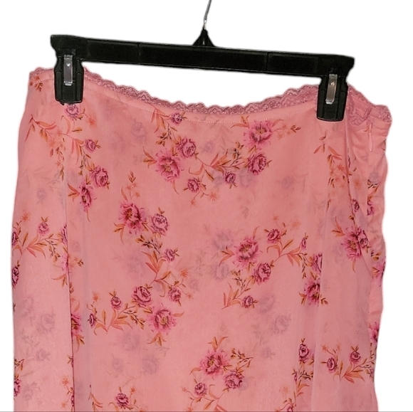 NWT! Free people Floral Pink Skirt - Picture 3 of 11